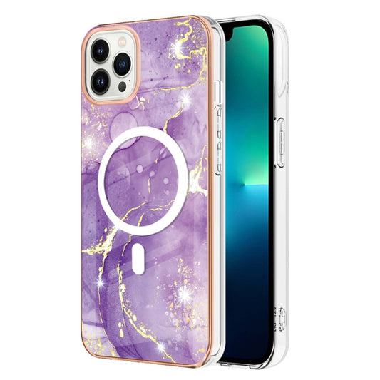 Marble Pattern Dual-side IMD Magsafe TPU Phone Case, For iPhone 15 Pro Max, For iPhone 14 Plus, For iPhone 15 Pro, For iPhone 14, For iPhone 14 Pro, For iPhone 15 Plus