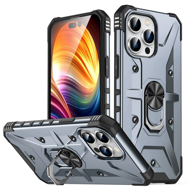 Ring Holder Phone Case, For iPhone 16e, For iPhone 16 Pro Max, For iPhone 16 Pro, For iPhone 15 Pro Max, For iPhone 15 Pro