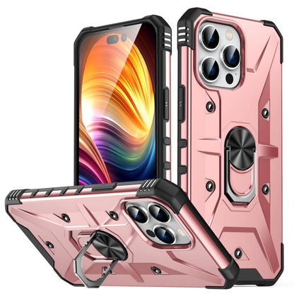 Ring Holder Phone Case, For iPhone 16e, For iPhone 16 Pro Max, For iPhone 16 Pro, For iPhone 15 Pro Max, For iPhone 15 Pro