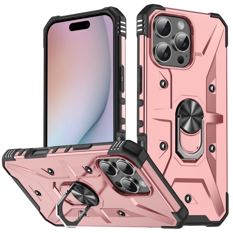 Ring Holder Phone Case, For iPhone 16e, For iPhone 16 Pro Max, For iPhone 16 Pro, For iPhone 15 Pro Max, For iPhone 15 Pro