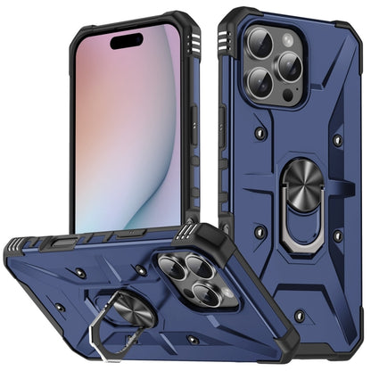 Ring Holder Phone Case, For iPhone 16e, For iPhone 16 Pro Max, For iPhone 16 Pro, For iPhone 15 Pro Max, For iPhone 15 Pro