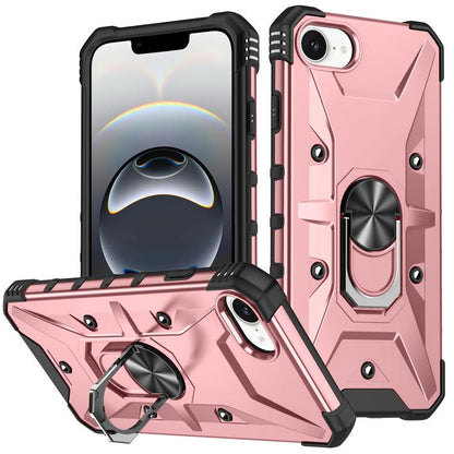 Ring Holder Phone Case, For iPhone 16e, For iPhone 16 Pro Max, For iPhone 16 Pro, For iPhone 15 Pro Max, For iPhone 15 Pro