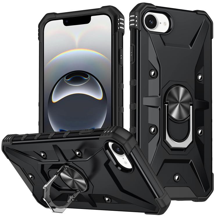 Ring Holder Phone Case, For iPhone 16e, For iPhone 16 Pro Max, For iPhone 16 Pro, For iPhone 15 Pro Max, For iPhone 15 Pro