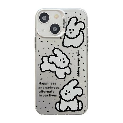 Cute Animal Pattern Series PC + TPU Phone Case, For iPhone 15 Pro Max, For iPhone 14, For iPhone 15 Pro, For iPhone 14 Pro