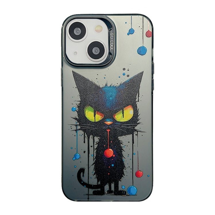 Cute Animal Pattern Series PC + TPU Phone Case, For iPhone 15 Pro Max, For iPhone 14, For iPhone 15 Pro, For iPhone 14 Pro