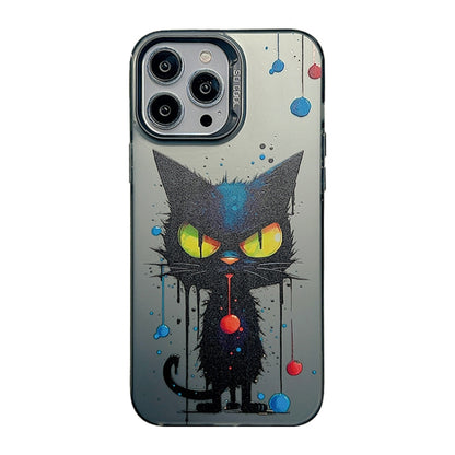 Cute Animal Pattern Series PC + TPU Phone Case, For iPhone 15 Pro Max, For iPhone 14, For iPhone 15 Pro, For iPhone 14 Pro