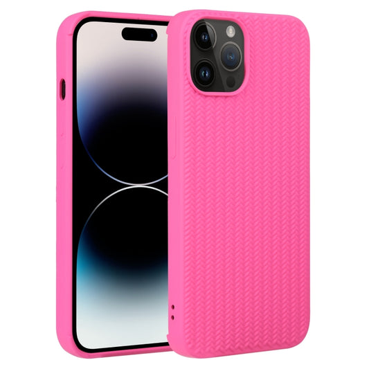 Weave Texture Silicone Phone Case, For iPhone 15 Pro Max, For iPhone 15 Pro, For iPhone 15 Plus, For iPhone 15
