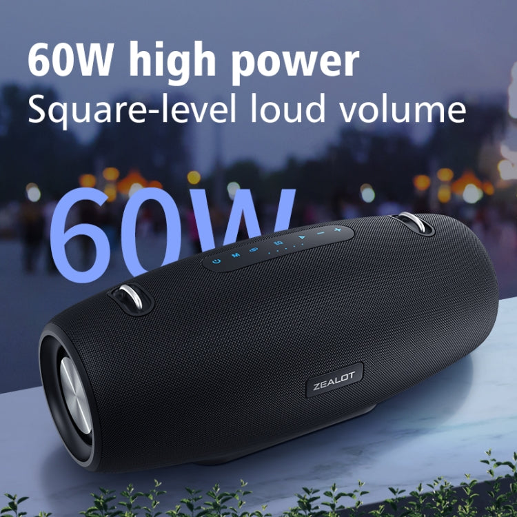 Zealot S67 60W High Power Portable Wireless Bluetooth Speaker