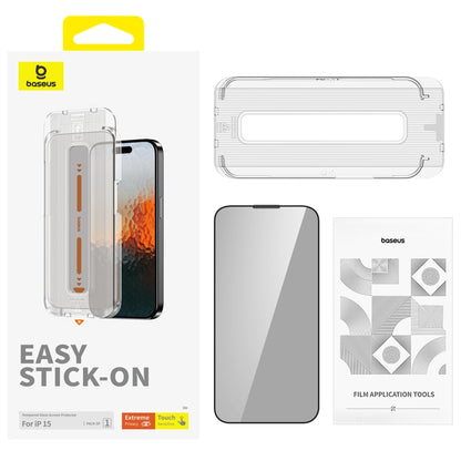 Baseus Sapphire Series Dustproof Peep-proof Tempered Glass Film
