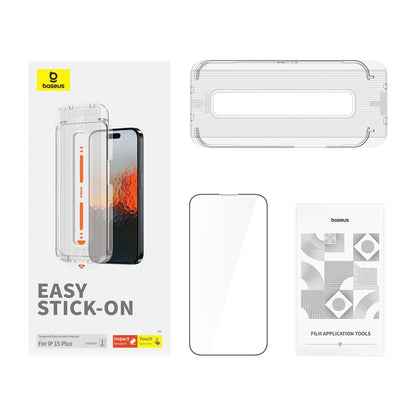 Baseus Sapphire Series Dustproof HD Tempered Glass Film, For iPhone 15 Pro Max, For iPhone 15 Pro, For iPhone 15 Plus, For iPhone 15