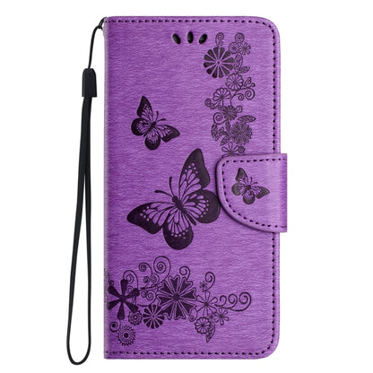 Butterfly Embossed Flip Leather Phone Case, For iPhone 15 Pro, For iPhone 15 Plus, For iPhone 15