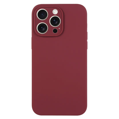 Pure Color Liquid Silicone Fine Pore Phone Case, For iPhone 15 Pro