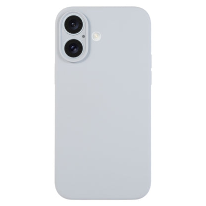 Pure Color Liquid Silicone Fine Pore Phone Case, For iPhone 16