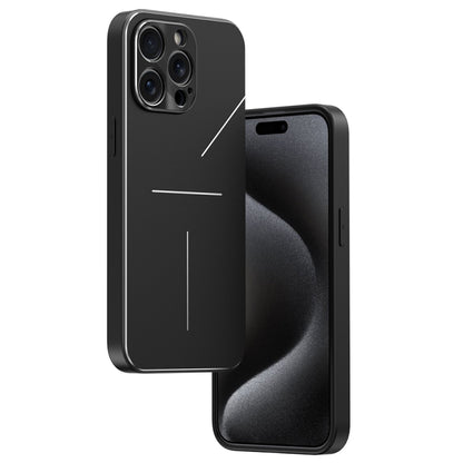 R-JUST RJ52 3-Line Style Metal TPU Shockproof Phone Case