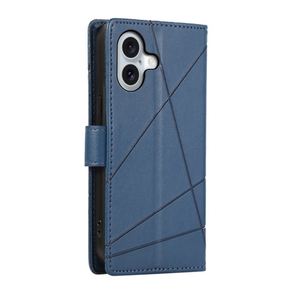 PU Genuine Leather Texture Embossed Line Phone Case