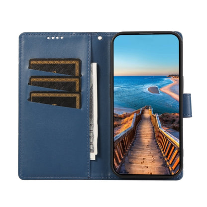 PU Genuine Leather Texture Embossed Line Phone Case
