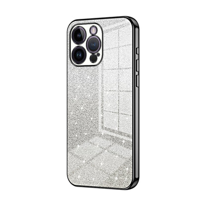 Gradient Glitter Powder Electroplated Phone Case