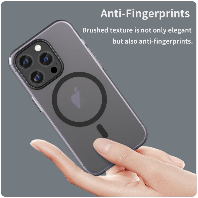 MagSafe Frosted Translucent TPU + PC Full Coverage Phone Case