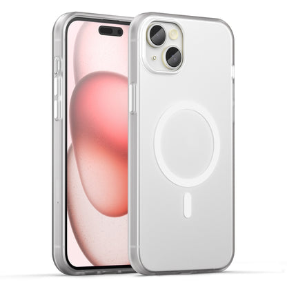 MagSafe Frosted Translucent TPU + PC Full Coverage Phone Case