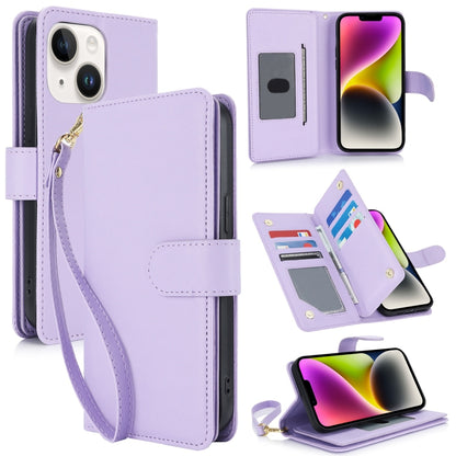 Multi-Card Wallet RFID Leather Phone Case, For iPhone 15 Pro, For iPhone 15 Plus, For iPhone 15, For iPhone 14 Plus, For iPhone 14, For iPhone 14 Pro