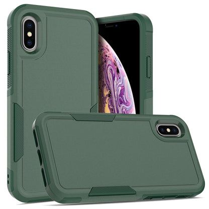 2 in 1 PC + TPU Phone Case, For iPhone 15, For iPhone SE 2022 / 2020 / 8 / 7 / 6, For iPhone X / XS, For iPhone XR, For iPhone XS Max, For iPhone 8 Plus / 7 Plus / 6 Plus