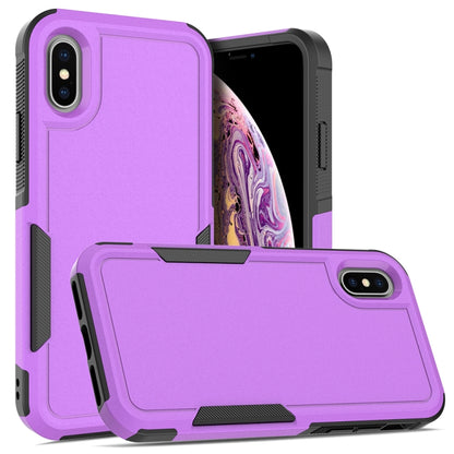 2 in 1 PC + TPU Phone Case, For iPhone 15, For iPhone SE 2022 / 2020 / 8 / 7 / 6, For iPhone X / XS, For iPhone XR, For iPhone XS Max, For iPhone 8 Plus / 7 Plus / 6 Plus