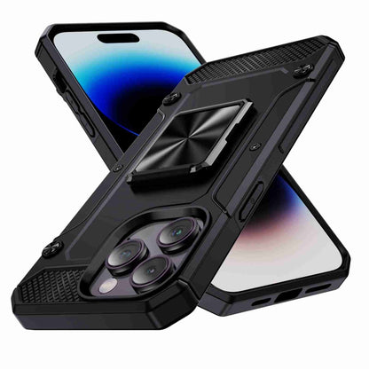 Shockproof Metal Holder Phone Case, For iPhone 15 Plus, For iPhone 15, For iPhone 14 Plus, For iPhone 14, For iPhone 14 Pro, For iPhone 14 Pro Max