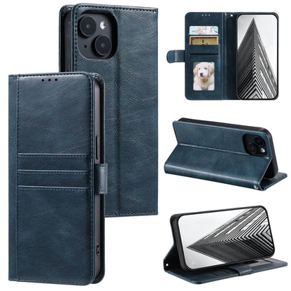 Simple 6-Card Wallet Leather Phone Case, For iPhone 15, For iPhone 14 Plus, For iPhone 14, For iPhone 14 Pro, For iPhone 14 Pro Max, For iPhone 7 / 8 / SE 2022