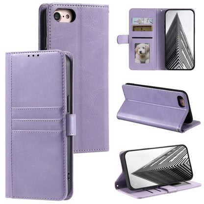 Simple 6-Card Wallet Leather Phone Case, For iPhone 15, For iPhone 14 Plus, For iPhone 14, For iPhone 14 Pro, For iPhone 14 Pro Max, For iPhone 7 / 8 / SE 2022