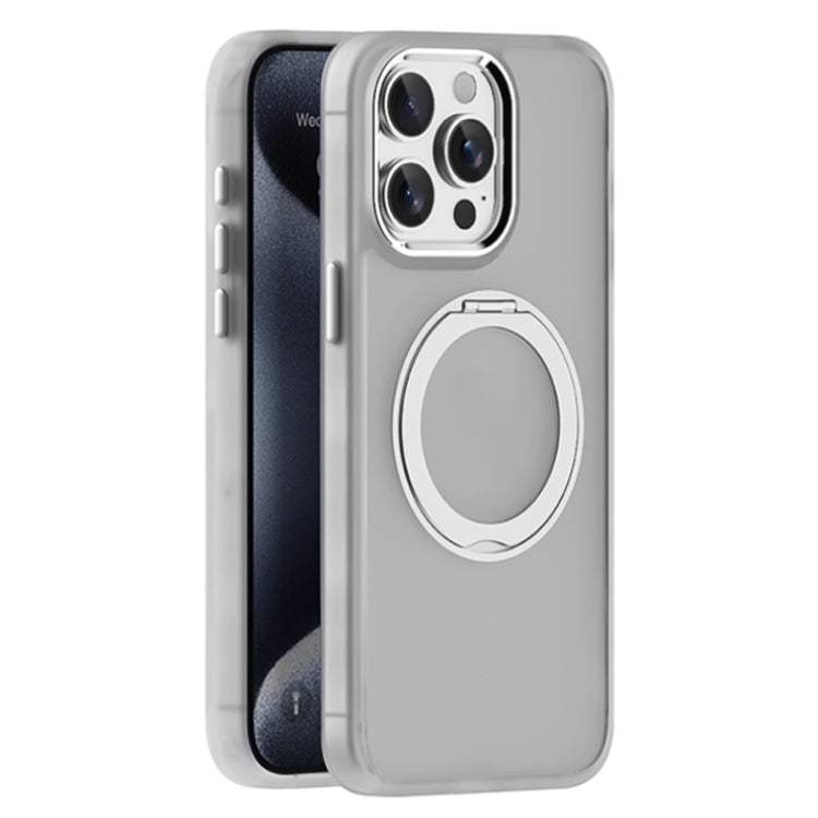 Skin Feel Frosted MagSafe Magnetic Holder Phone Case, For iPhone 15 Pro Max, For iPhone 15 Pro, For iPhone 15 Plus, For iPhone 15, For iPhone 14 Plus, For iPhone 14, For iPhone 14 Pro, For iPhone 14 Pro Max