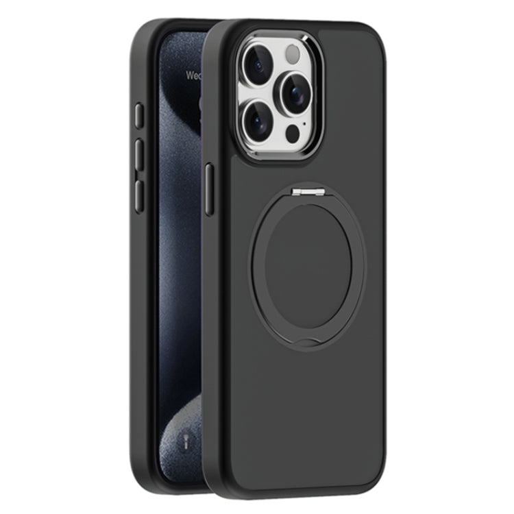 Skin Feel Frosted MagSafe Magnetic Holder Phone Case, For iPhone 15 Pro Max, For iPhone 15 Pro, For iPhone 15 Plus, For iPhone 15, For iPhone 14 Plus, For iPhone 14, For iPhone 14 Pro, For iPhone 14 Pro Max