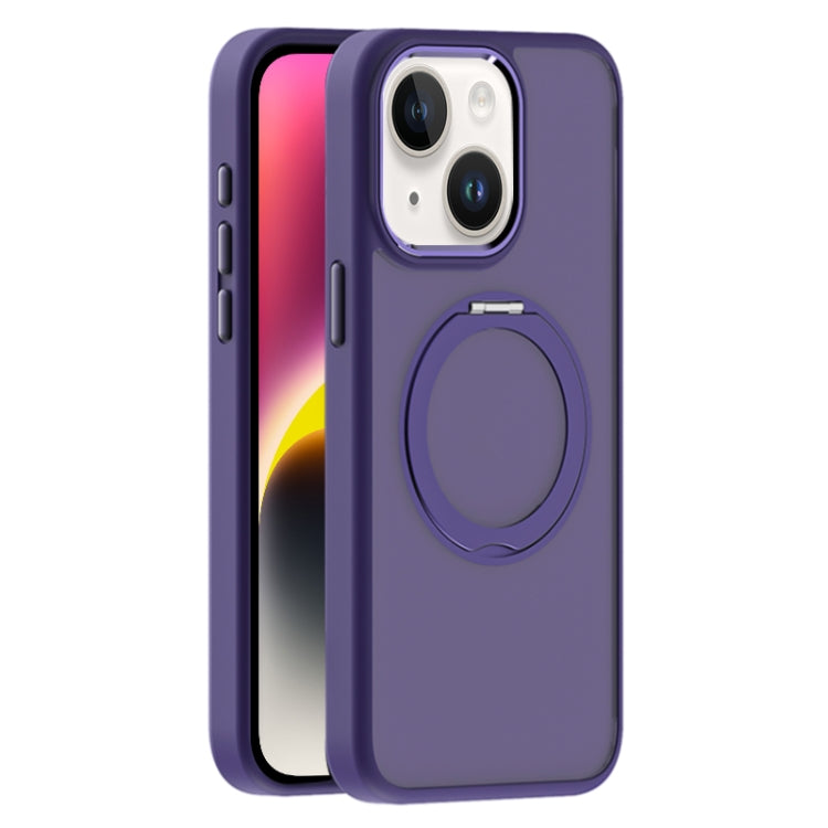 Skin Feel Frosted MagSafe Magnetic Holder Phone Case, For iPhone 15 Pro Max, For iPhone 15 Pro, For iPhone 15 Plus, For iPhone 15, For iPhone 14 Plus, For iPhone 14, For iPhone 14 Pro, For iPhone 14 Pro Max