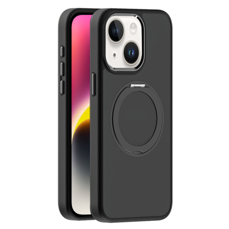 Skin Feel Frosted MagSafe Magnetic Holder Phone Case, For iPhone 15 Pro Max, For iPhone 15 Pro, For iPhone 15 Plus, For iPhone 15, For iPhone 14 Plus, For iPhone 14, For iPhone 14 Pro, For iPhone 14 Pro Max