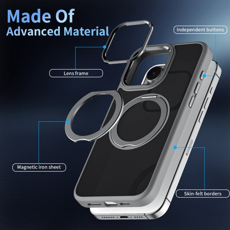 Skin Feel Frosted MagSafe Magnetic Holder Phone Case, For iPhone 15 Pro Max, For iPhone 15 Pro, For iPhone 15 Plus, For iPhone 15, For iPhone 14 Plus, For iPhone 14, For iPhone 14 Pro, For iPhone 14 Pro Max