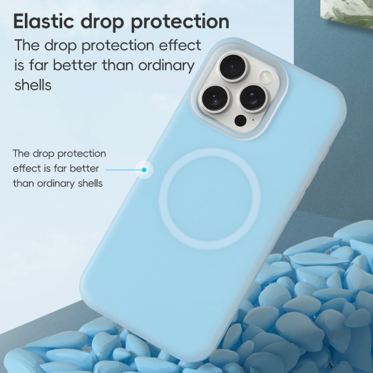 Jelly Liquid Silicone MagSafe Magnetic Phone Case