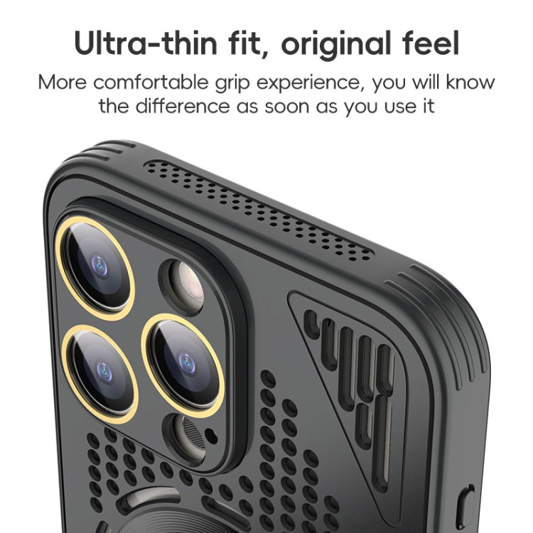 Hollow Cooling MagSafe Shockproof Phone Case