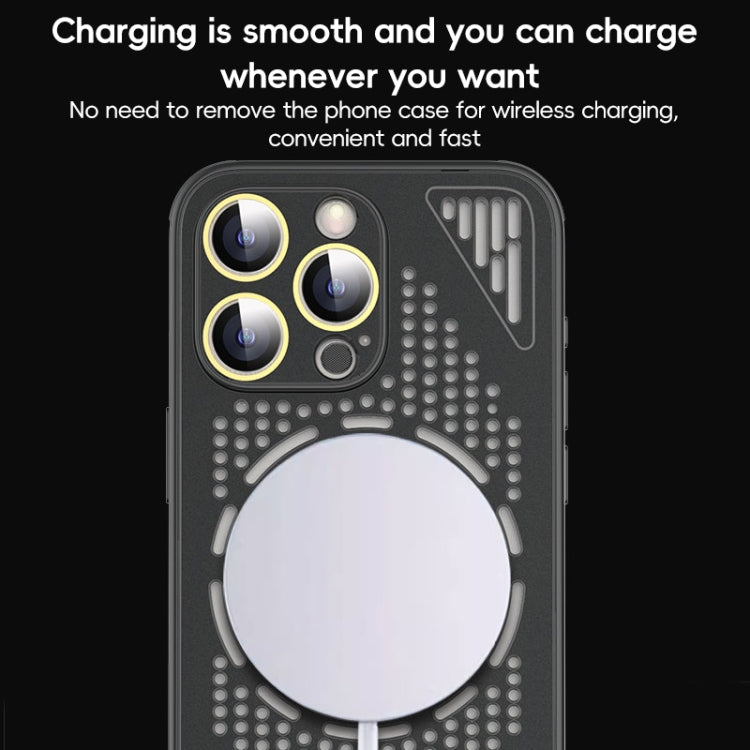 Hollow Cooling MagSafe Shockproof Phone Case