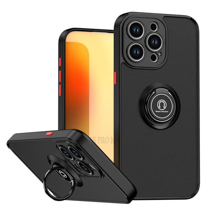 Q Shadow 1 Series TPU + PC Phone Case with Ring