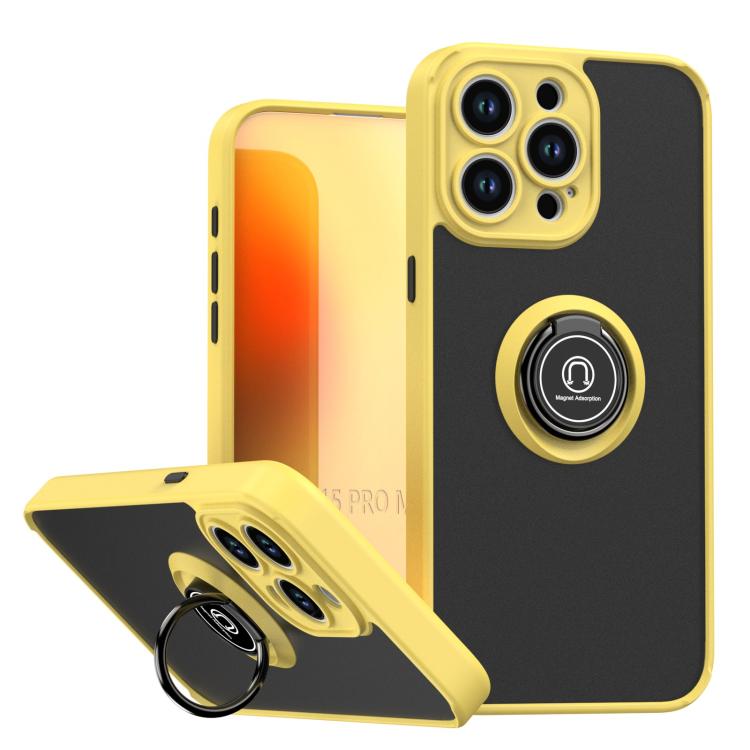 Q Shadow 1 Series TPU + PC Phone Case with Ring
