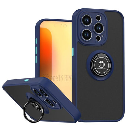 Q Shadow 1 Series TPU + PC Phone Case with Ring