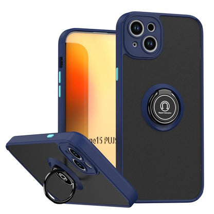 Q Shadow 1 Series TPU + PC Phone Case with Ring