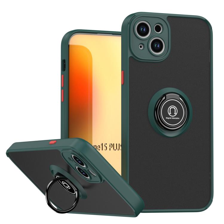 Q Shadow 1 Series TPU + PC Phone Case with Ring
