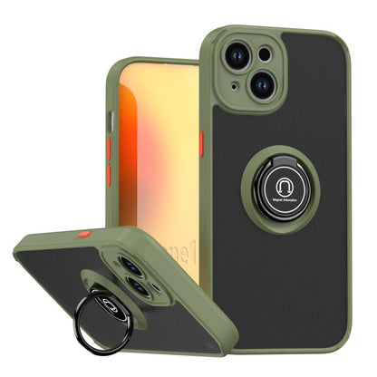 Q Shadow 1 Series TPU + PC Phone Case with Ring