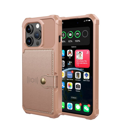 Magnetic Wallet Card Bag Leather Phone Case, For iPhone 15 Pro Max, For iPhone 15 Pro, For iPhone 15 Plus, For iPhone 15