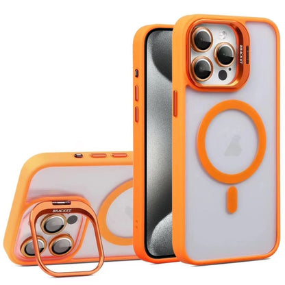 U1 Invisible Lens Holder Acrylic + TPU MagSafe Magnetic Phone Case, For iPhone 15 Pro Max, For iPhone 15 Pro, For iPhone 15 Plus, For iPhone 15