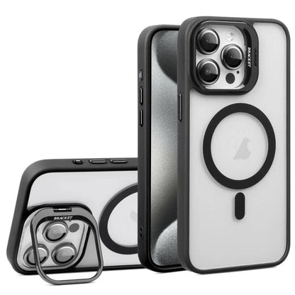 U1 Invisible Lens Holder Acrylic + TPU MagSafe Magnetic Phone Case, For iPhone 15 Pro Max, For iPhone 15 Pro, For iPhone 15 Plus, For iPhone 15
