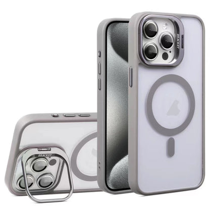 U1 Invisible Lens Holder Acrylic + TPU MagSafe Magnetic Phone Case, For iPhone 15 Pro Max, For iPhone 15 Pro, For iPhone 15 Plus, For iPhone 15