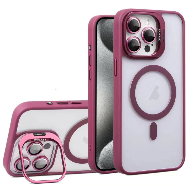 U1 Invisible Lens Holder Acrylic + TPU MagSafe Magnetic Phone Case, For iPhone 15 Pro Max, For iPhone 15 Pro, For iPhone 15 Plus, For iPhone 15