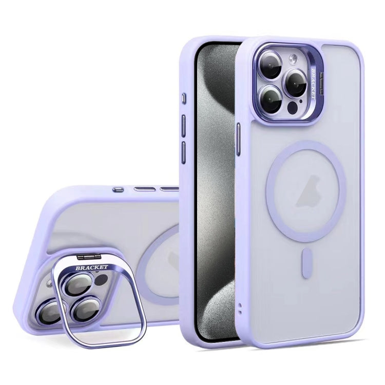U1 Invisible Lens Holder Acrylic + TPU MagSafe Magnetic Phone Case, For iPhone 15 Pro Max, For iPhone 15 Pro, For iPhone 15 Plus, For iPhone 15