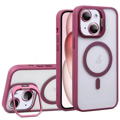 U1 Invisible Lens Holder Acrylic + TPU MagSafe Magnetic Phone Case, For iPhone 15 Pro Max, For iPhone 15 Pro, For iPhone 15 Plus, For iPhone 15